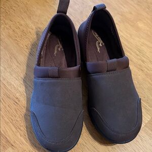 Easy Street Women's Dark Brown Slip-On Loafers